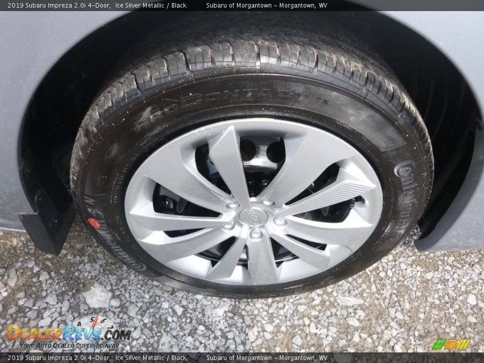 2019 Subaru Impreza 2.0i 4-Door Ice Silver Metallic / Black Photo #10