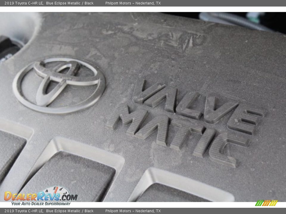 2019 Toyota C-HR LE Blue Eclipse Metallic / Black Photo #32