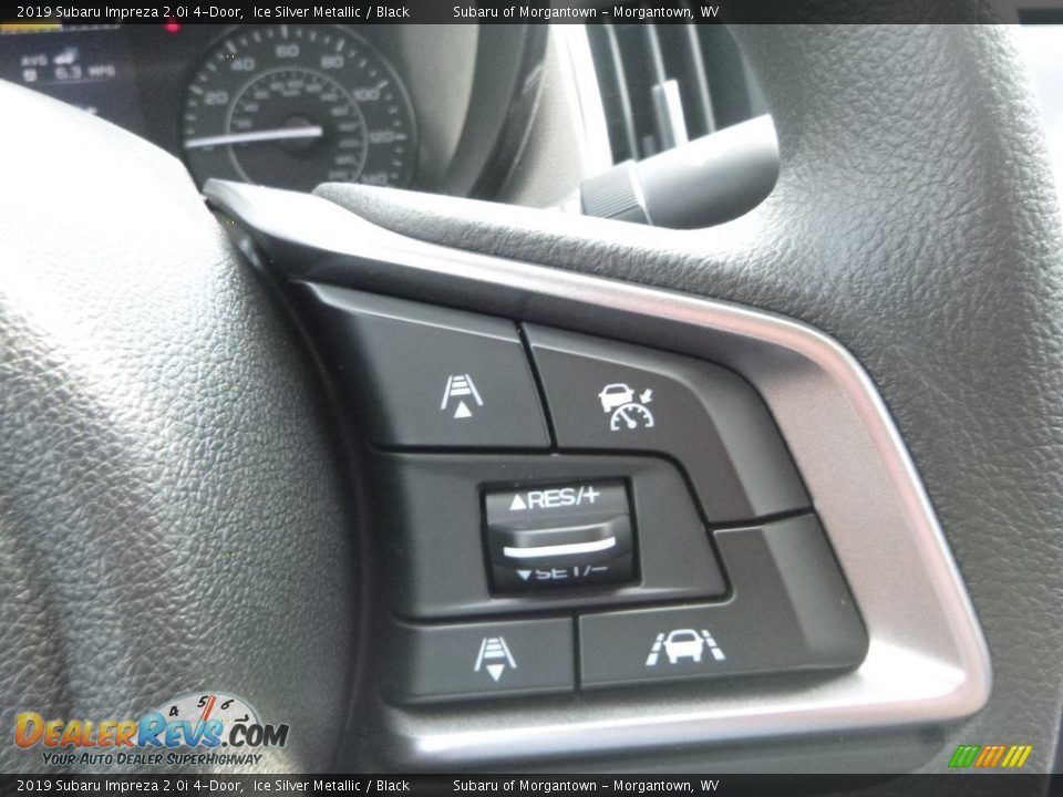 2019 Subaru Impreza 2.0i 4-Door Ice Silver Metallic / Black Photo #19