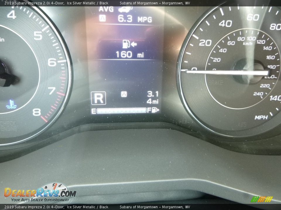 2019 Subaru Impreza 2.0i 4-Door Ice Silver Metallic / Black Photo #21