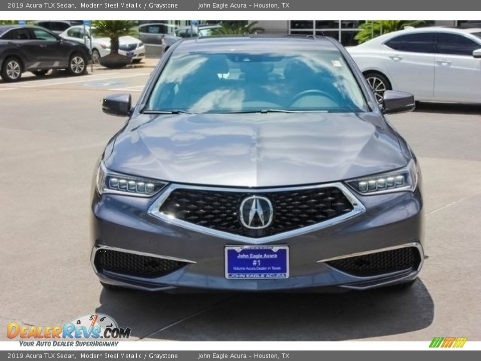 2019 Acura TLX Sedan Modern Steel Metallic / Graystone Photo #2