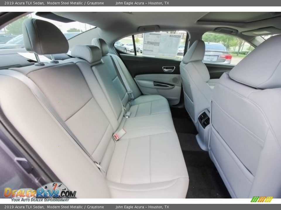2019 Acura TLX Sedan Modern Steel Metallic / Graystone Photo #20