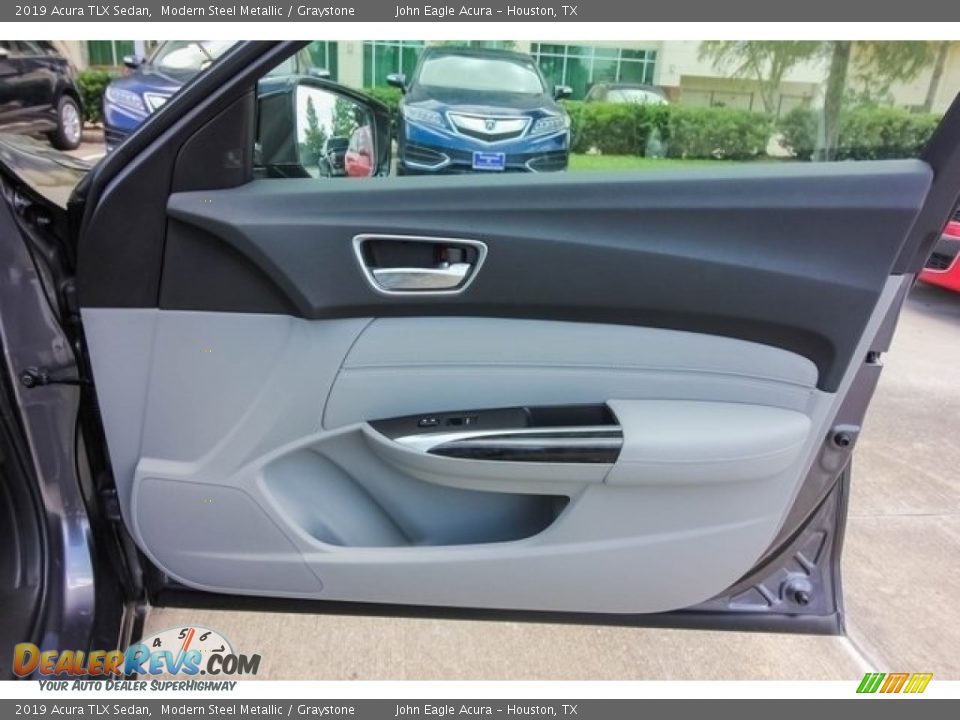 2019 Acura TLX Sedan Modern Steel Metallic / Graystone Photo #21