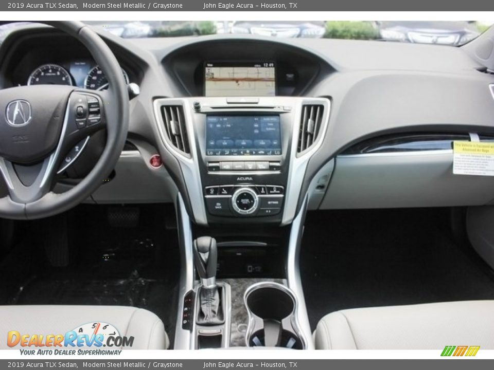 2019 Acura TLX Sedan Modern Steel Metallic / Graystone Photo #26