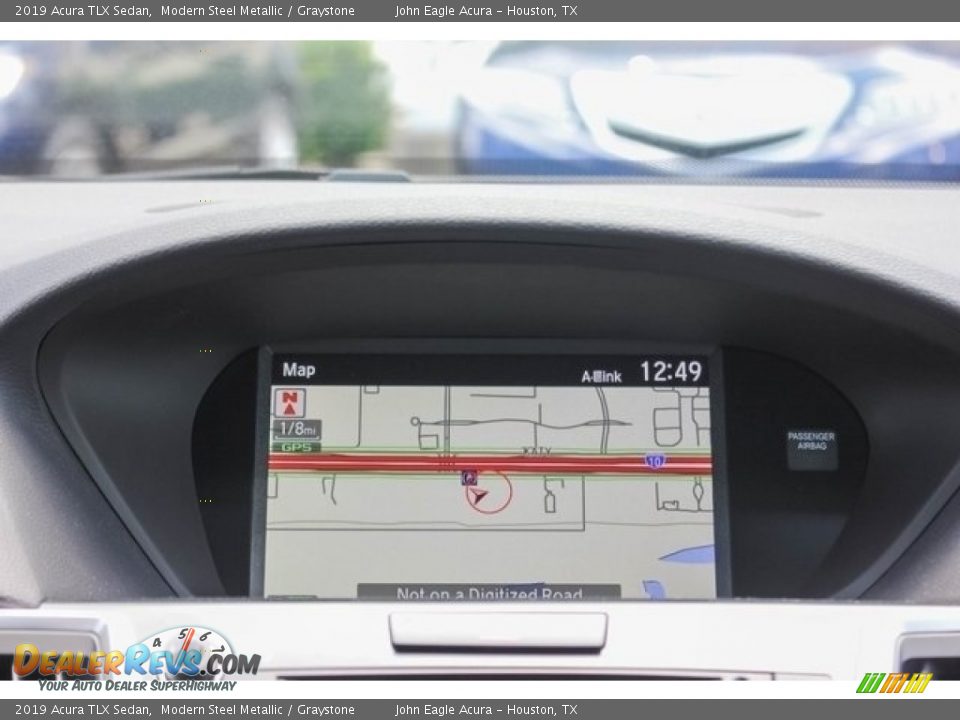 2019 Acura TLX Sedan Modern Steel Metallic / Graystone Photo #27
