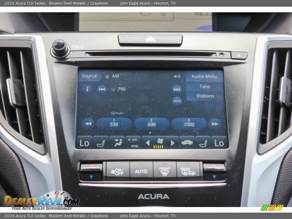 2019 Acura TLX Sedan Modern Steel Metallic / Graystone Photo #28
