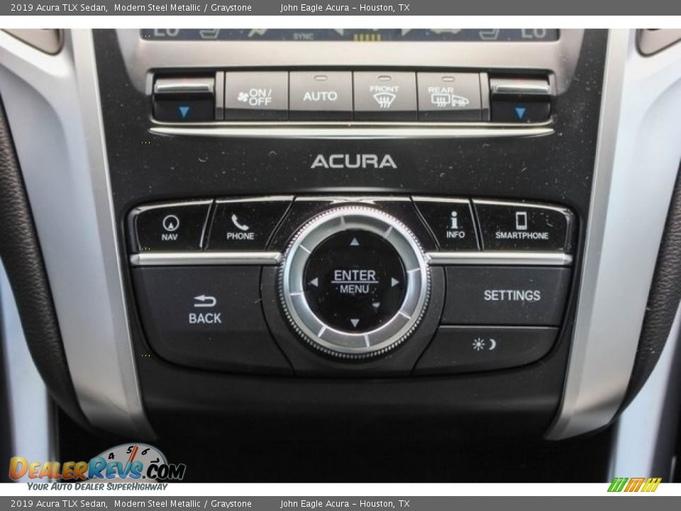 2019 Acura TLX Sedan Modern Steel Metallic / Graystone Photo #29