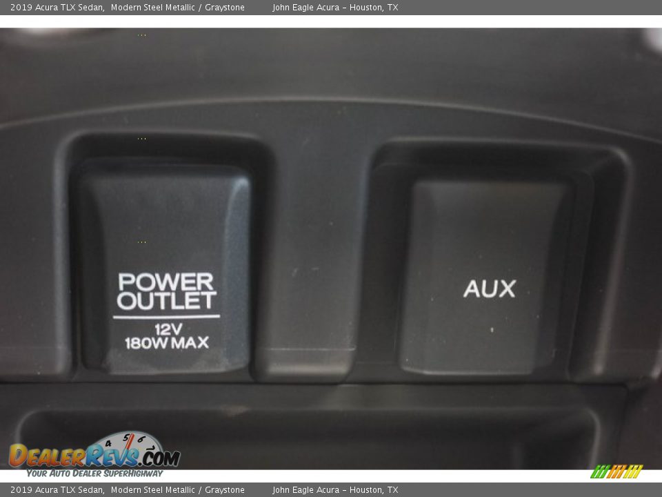 2019 Acura TLX Sedan Modern Steel Metallic / Graystone Photo #36