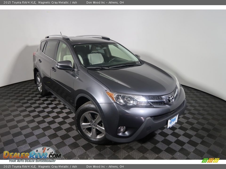 2015 Toyota RAV4 XLE Magnetic Gray Metallic / Ash Photo #2