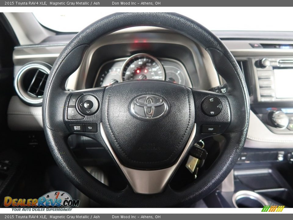 2015 Toyota RAV4 XLE Magnetic Gray Metallic / Ash Photo #16