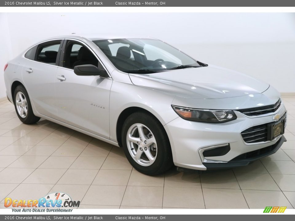 2016 Chevrolet Malibu LS Silver Ice Metallic / Jet Black Photo #1