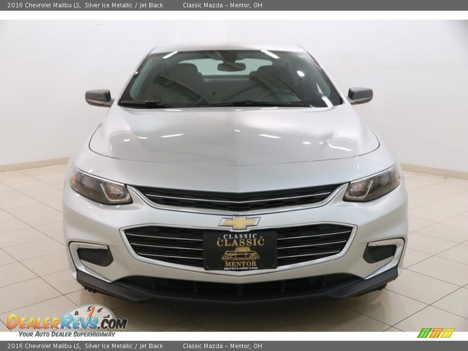 2016 Chevrolet Malibu LS Silver Ice Metallic / Jet Black Photo #2