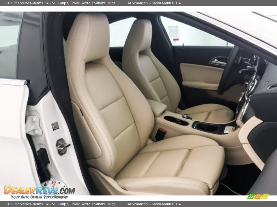 Front Seat of 2019 Mercedes-Benz CLA 250 Coupe Photo #5