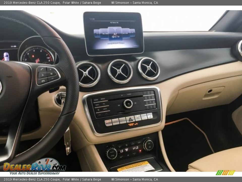 Dashboard of 2019 Mercedes-Benz CLA 250 Coupe Photo #6