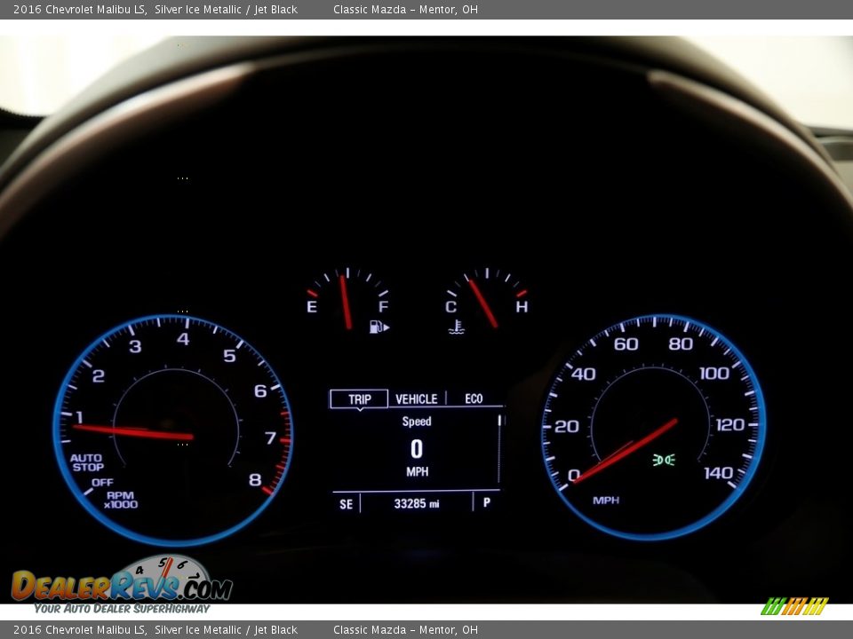 2016 Chevrolet Malibu LS Silver Ice Metallic / Jet Black Photo #6