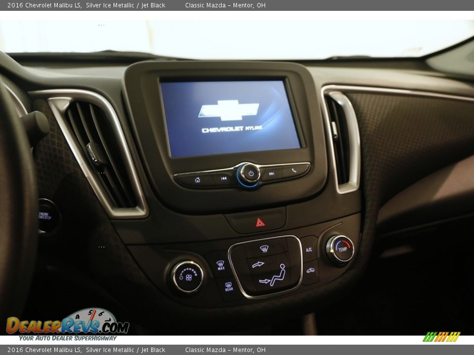 2016 Chevrolet Malibu LS Silver Ice Metallic / Jet Black Photo #7