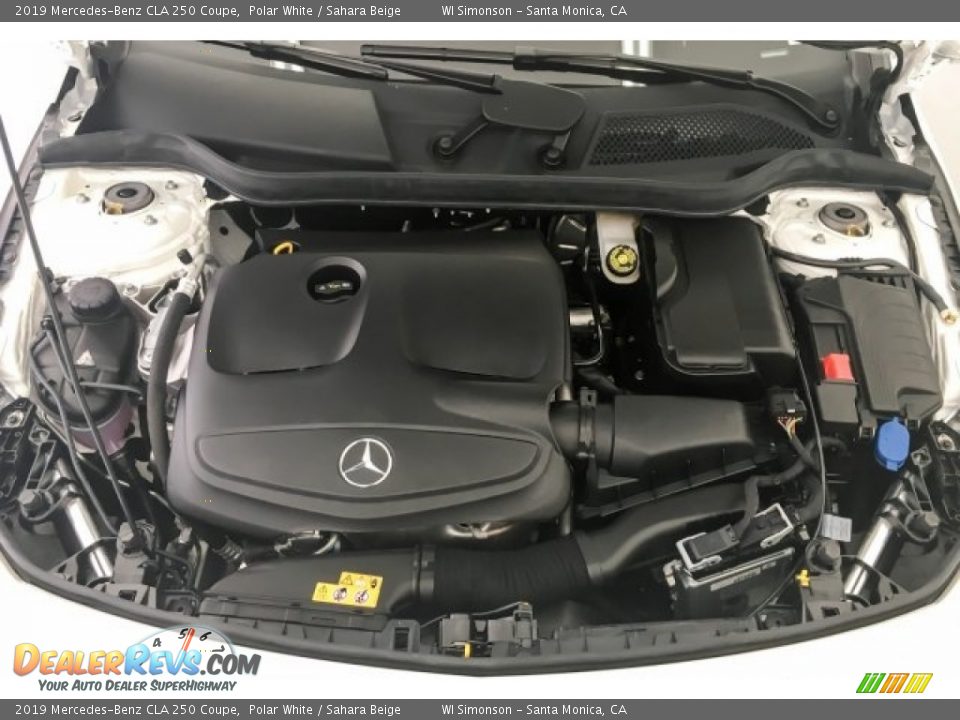 2019 Mercedes-Benz CLA 250 Coupe 2.0 Liter Twin-Turbocharged DOHC 16-Valve VVT 4 Cylinder Engine Photo #8