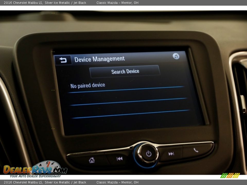 2016 Chevrolet Malibu LS Silver Ice Metallic / Jet Black Photo #9