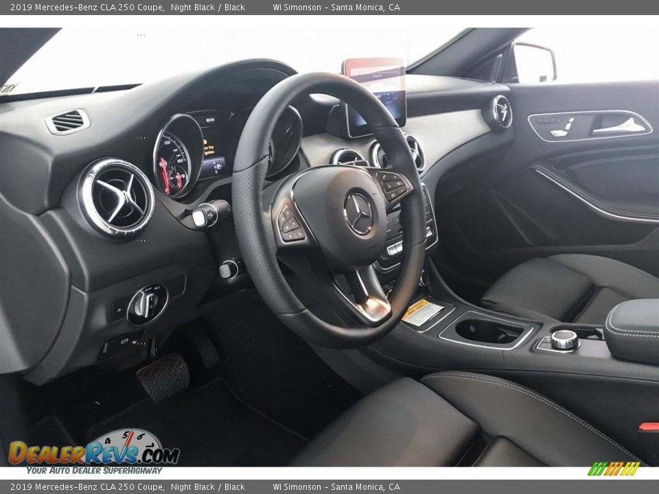 Black Interior - 2019 Mercedes-Benz CLA 250 Coupe Photo #4