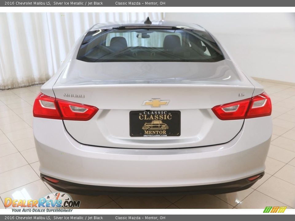 2016 Chevrolet Malibu LS Silver Ice Metallic / Jet Black Photo #16