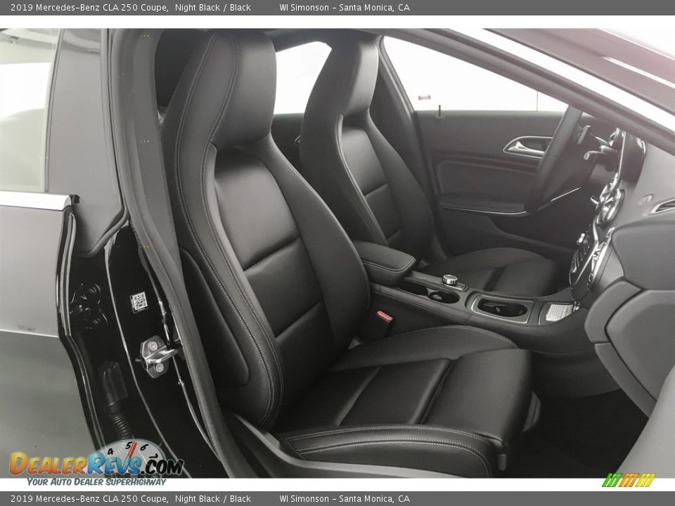 Front Seat of 2019 Mercedes-Benz CLA 250 Coupe Photo #5