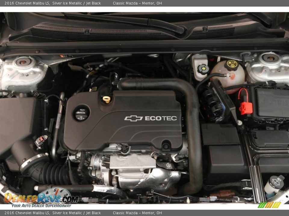 2016 Chevrolet Malibu LS Silver Ice Metallic / Jet Black Photo #17