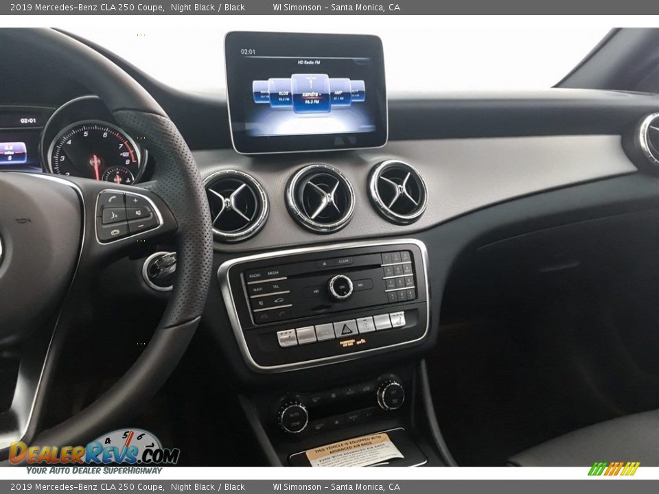 Dashboard of 2019 Mercedes-Benz CLA 250 Coupe Photo #6