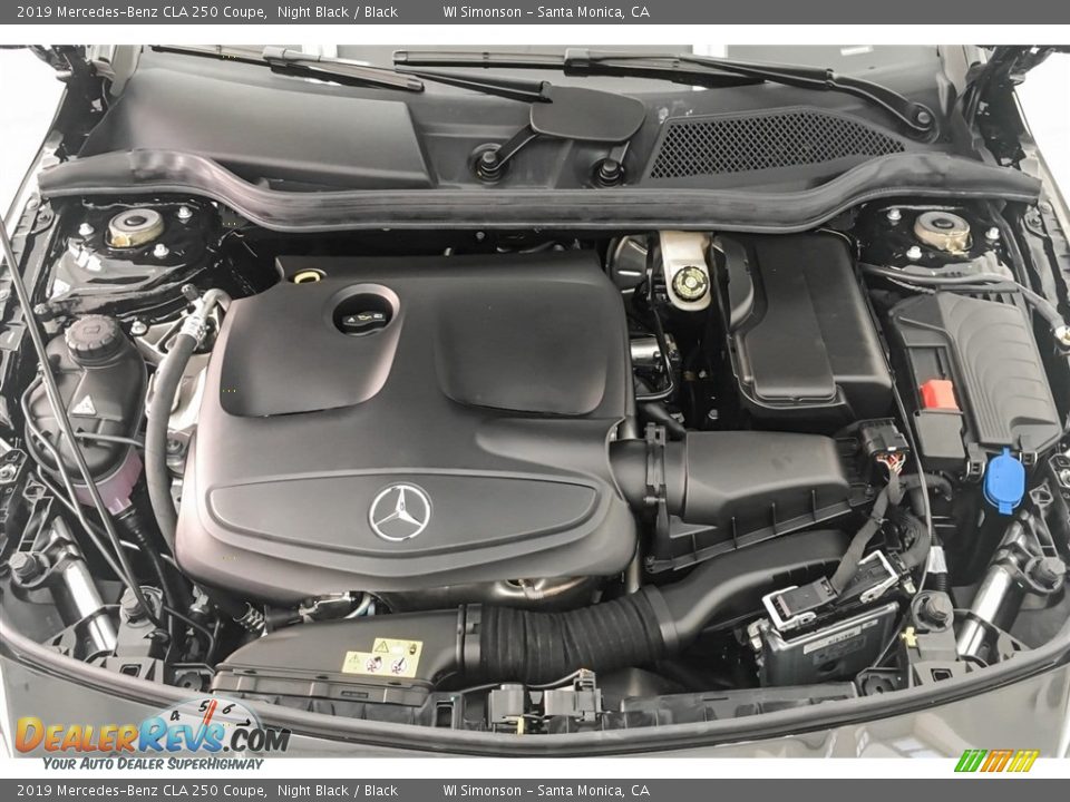 2019 Mercedes-Benz CLA 250 Coupe 2.0 Liter Twin-Turbocharged DOHC 16-Valve VVT 4 Cylinder Engine Photo #8