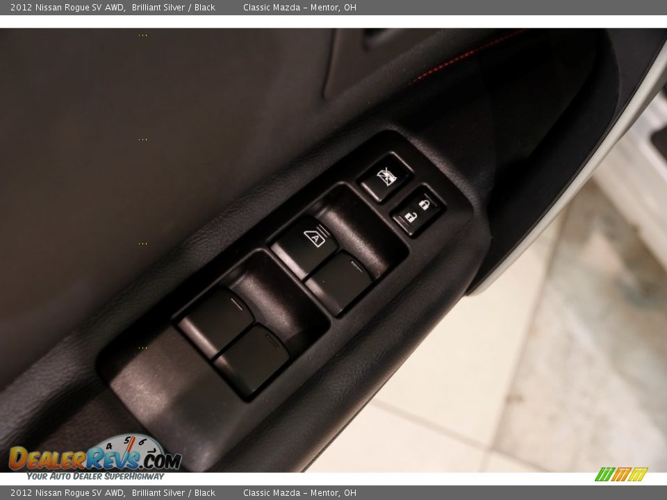 2012 Nissan Rogue SV AWD Brilliant Silver / Black Photo #5