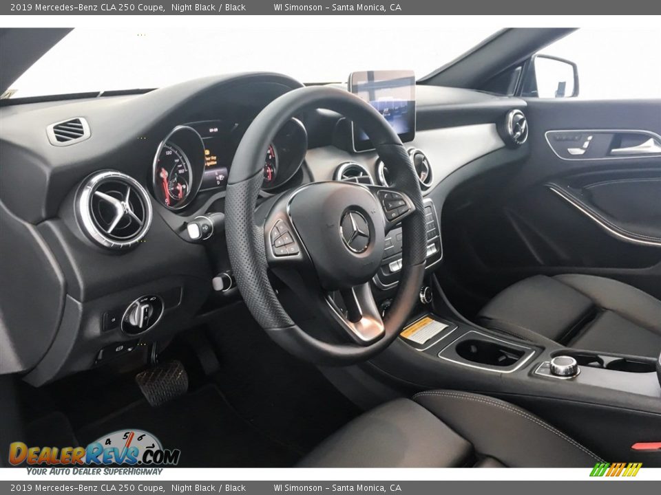 2019 Mercedes-Benz CLA 250 Coupe Night Black / Black Photo #4