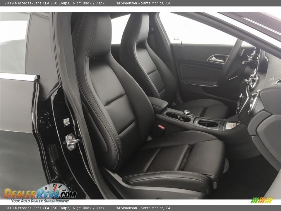 Front Seat of 2019 Mercedes-Benz CLA 250 Coupe Photo #5