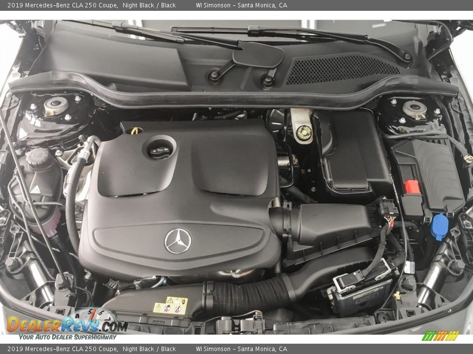 2019 Mercedes-Benz CLA 250 Coupe 2.0 Liter Twin-Turbocharged DOHC 16-Valve VVT 4 Cylinder Engine Photo #8
