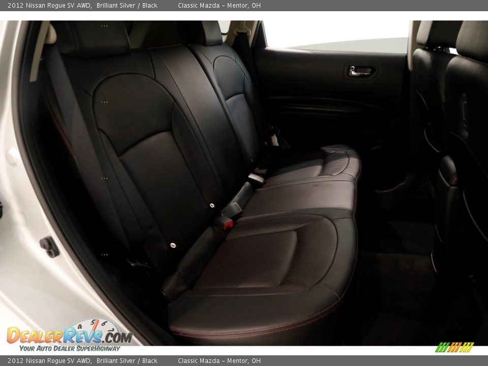 2012 Nissan Rogue SV AWD Brilliant Silver / Black Photo #20