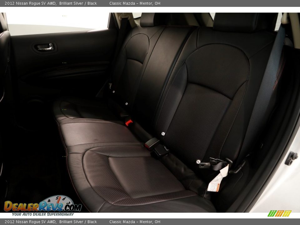 2012 Nissan Rogue SV AWD Brilliant Silver / Black Photo #21