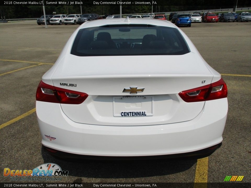 2018 Chevrolet Malibu LT Summit White / Jet Black Photo #3