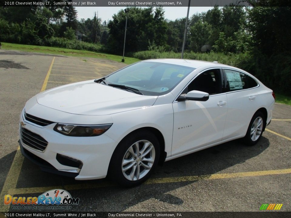 2018 Chevrolet Malibu LT Summit White / Jet Black Photo #4