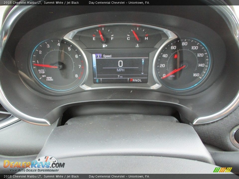 2018 Chevrolet Malibu LT Summit White / Jet Black Photo #15
