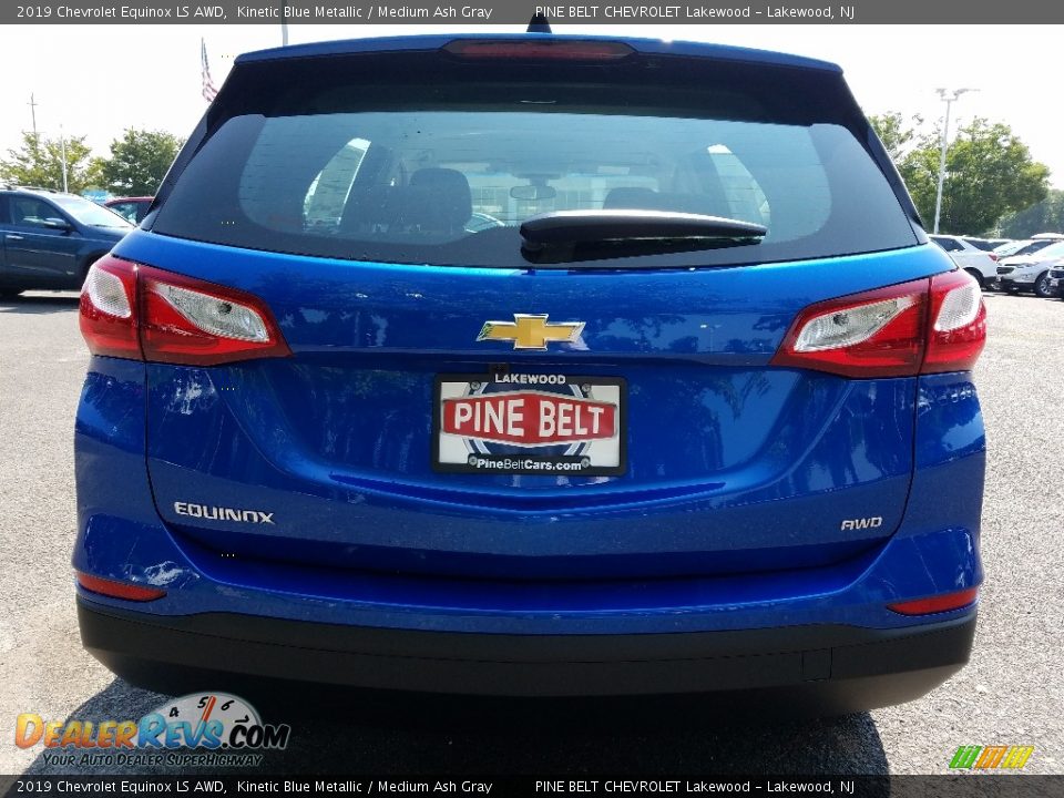 2019 Chevrolet Equinox LS AWD Kinetic Blue Metallic / Medium Ash Gray Photo #5