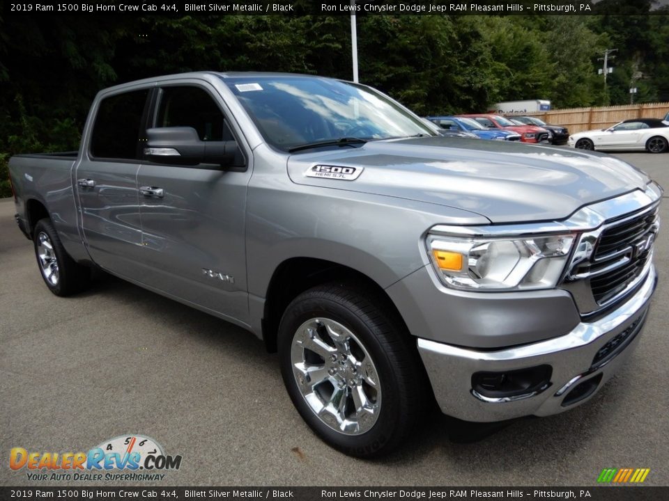 Billett Silver Metallic 2019 Ram 1500 Big Horn Crew Cab 4x4 Photo #8