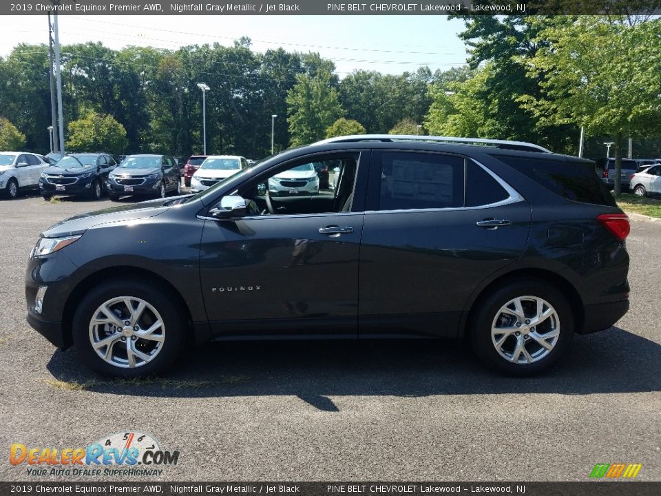 2019 Chevrolet Equinox Premier AWD Nightfall Gray Metallic / Jet Black Photo #3