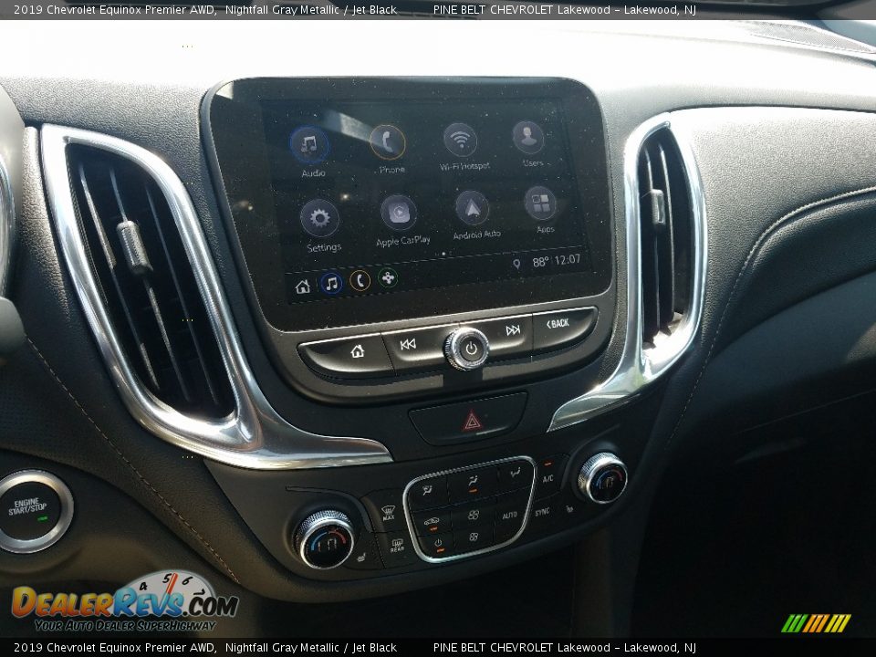 2019 Chevrolet Equinox Premier AWD Nightfall Gray Metallic / Jet Black Photo #10