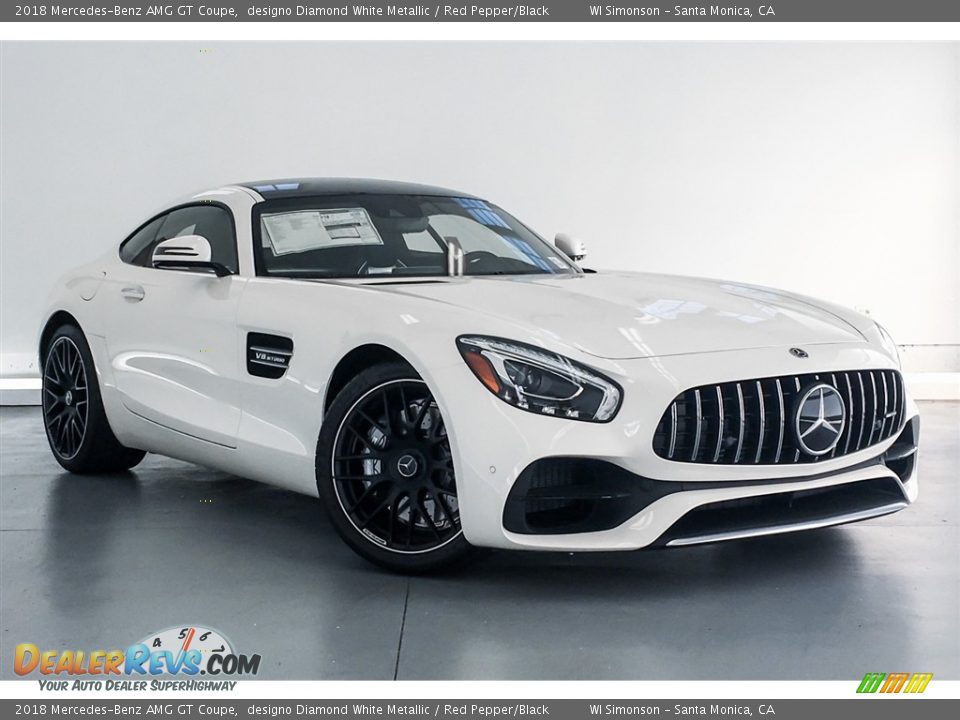 Front 3/4 View of 2018 Mercedes-Benz AMG GT Coupe Photo #14