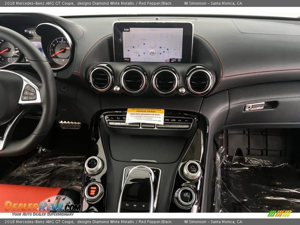 Dashboard of 2018 Mercedes-Benz AMG GT Coupe Photo #15