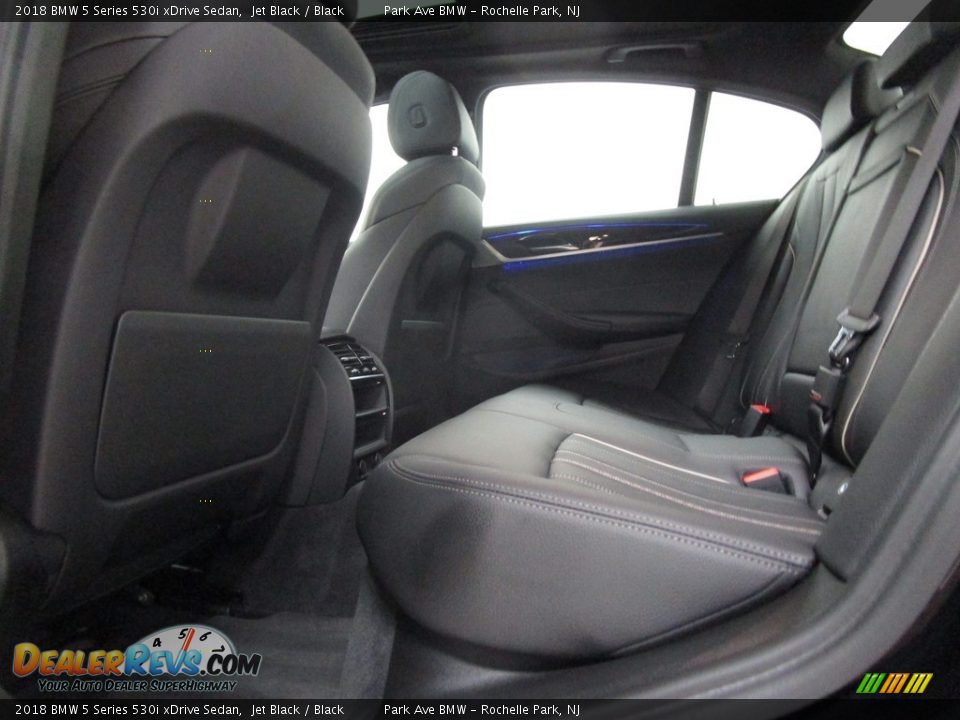 2018 BMW 5 Series 530i xDrive Sedan Jet Black / Black Photo #15