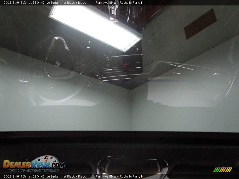 2018 BMW 5 Series 530i xDrive Sedan Jet Black / Black Photo #24