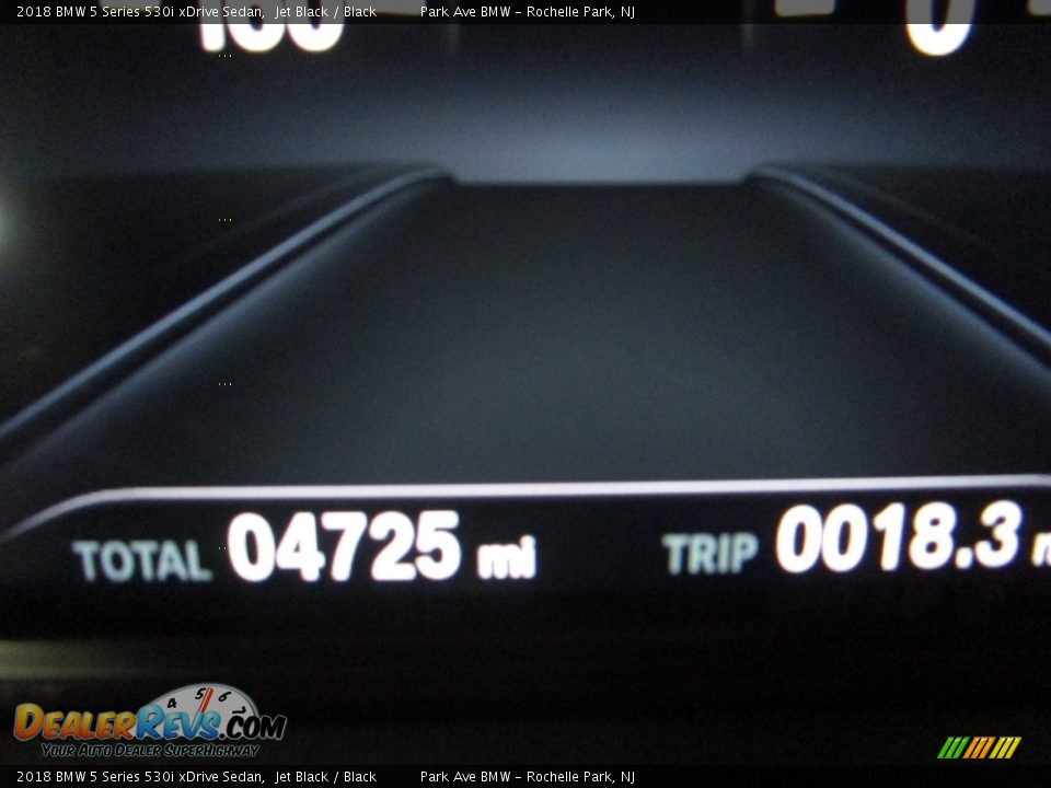 2018 BMW 5 Series 530i xDrive Sedan Jet Black / Black Photo #27