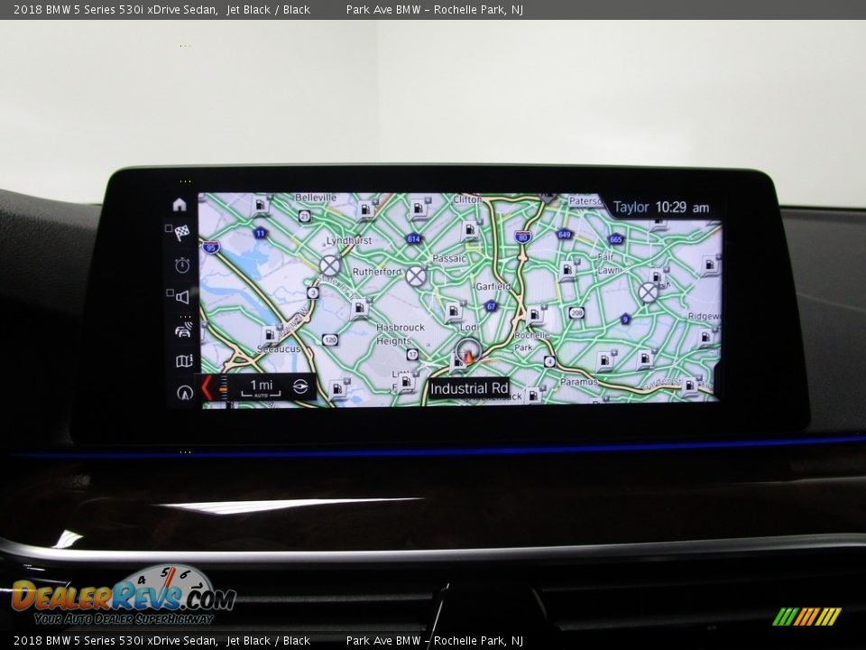 2018 BMW 5 Series 530i xDrive Sedan Jet Black / Black Photo #28