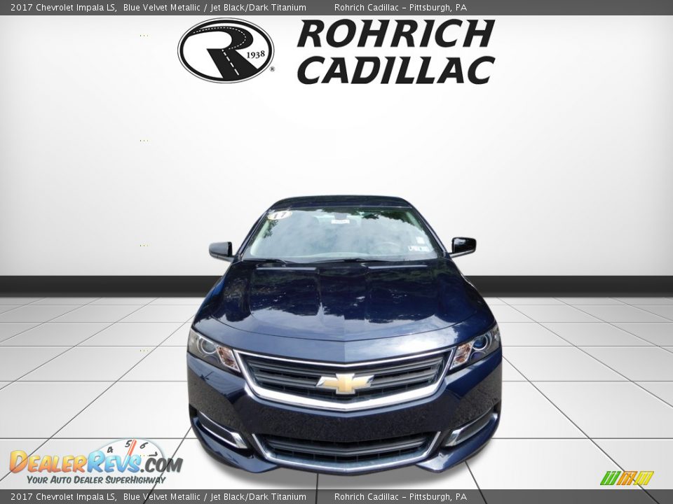 2017 Chevrolet Impala LS Blue Velvet Metallic / Jet Black/Dark Titanium Photo #8