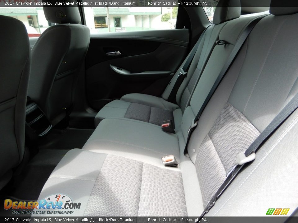2017 Chevrolet Impala LS Blue Velvet Metallic / Jet Black/Dark Titanium Photo #12