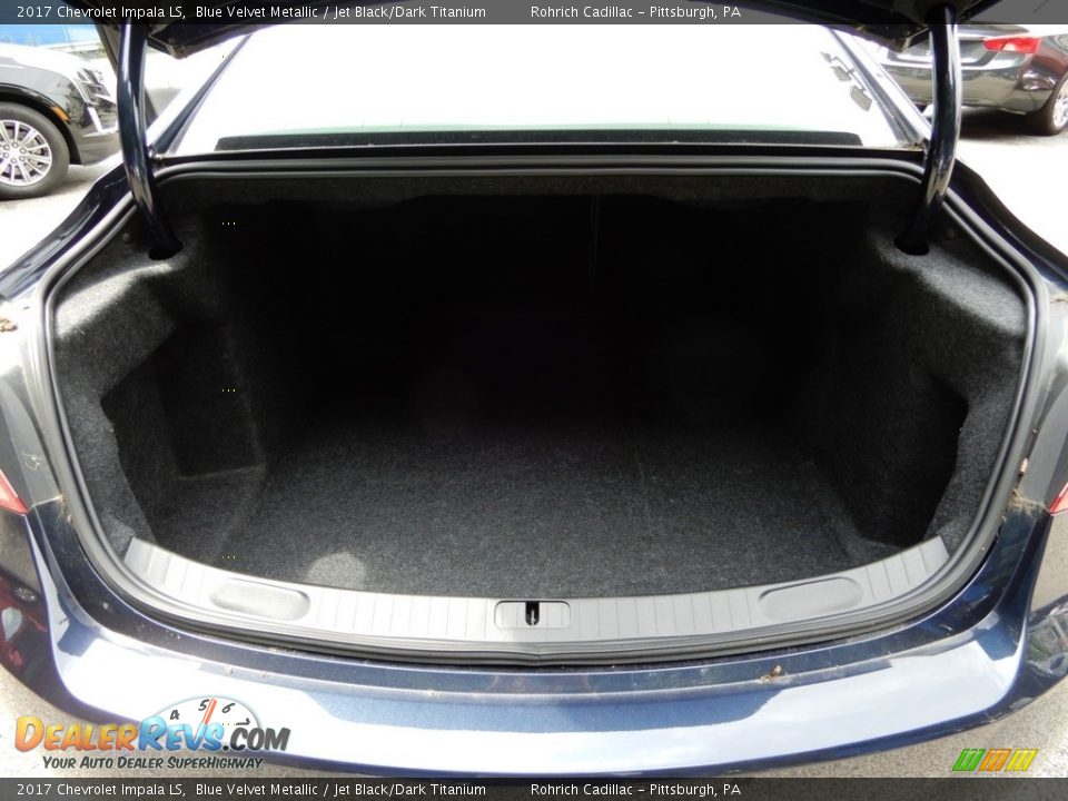 2017 Chevrolet Impala LS Blue Velvet Metallic / Jet Black/Dark Titanium Photo #14